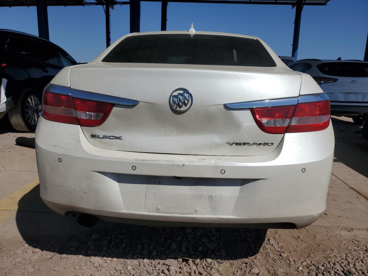 2014 Buick Verano VIN 1G4PS5SK2E4149316 Copart auction photo, front end / side damage thumbnail 6