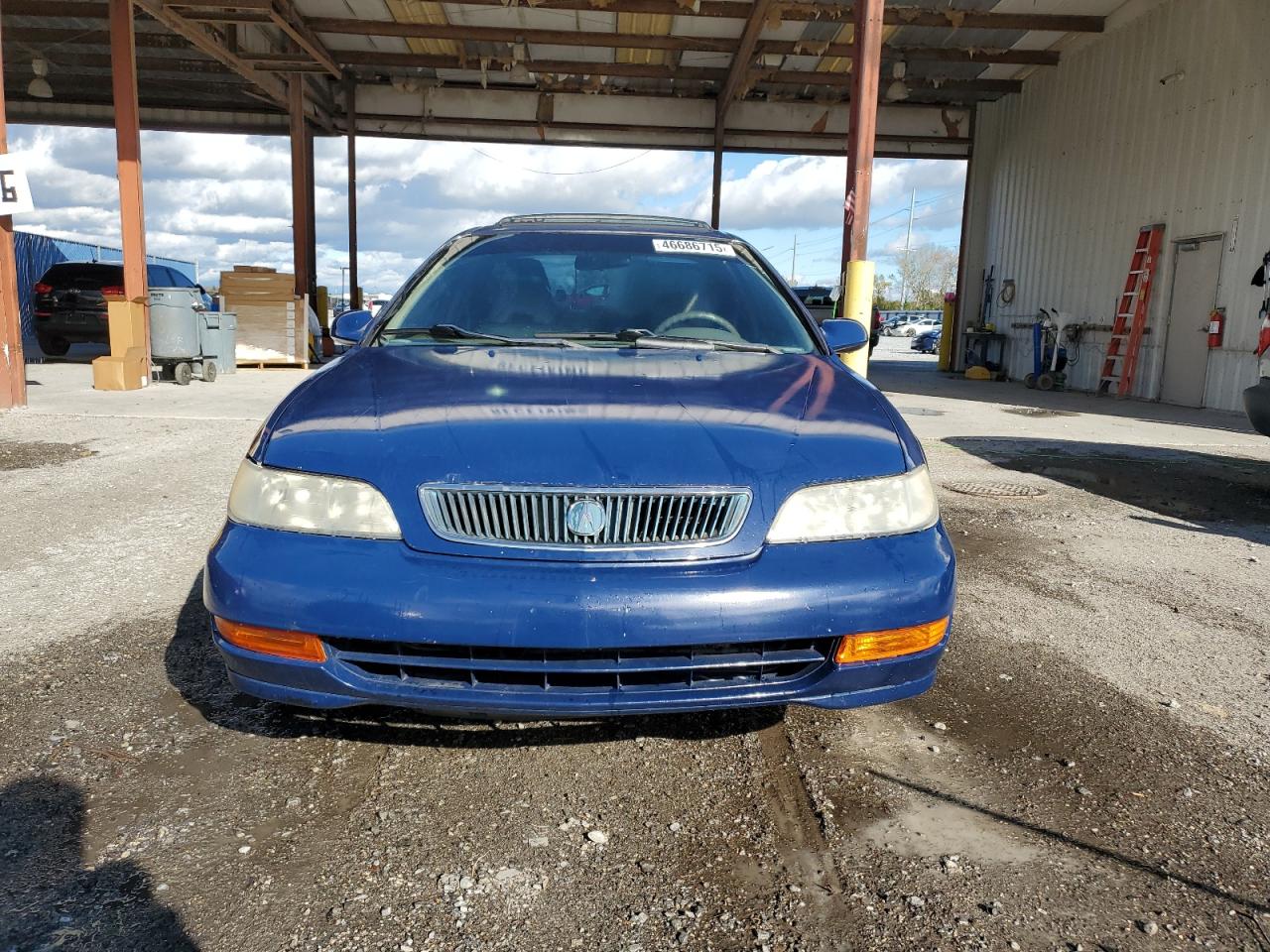 1999 Acura CL VIN 19UYA2252XL009300 Copart auction photo, side damage thumbnail 5