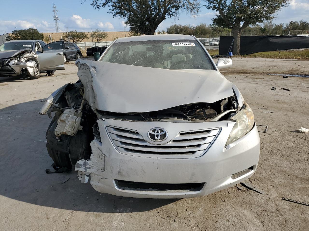 2007 Toyota Camry VIN 4T1BE46K07U726238 Copart auction photo, front end / rear end damage thumbnail 5