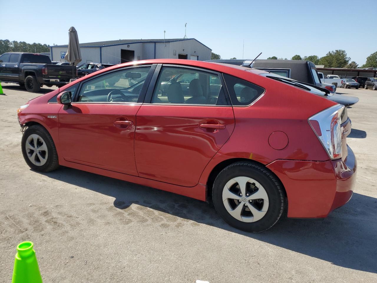 2013 Toyota Prius VIN JTDKN3DUXD1644890 Copart auction photo, front end damage thumbnail 2