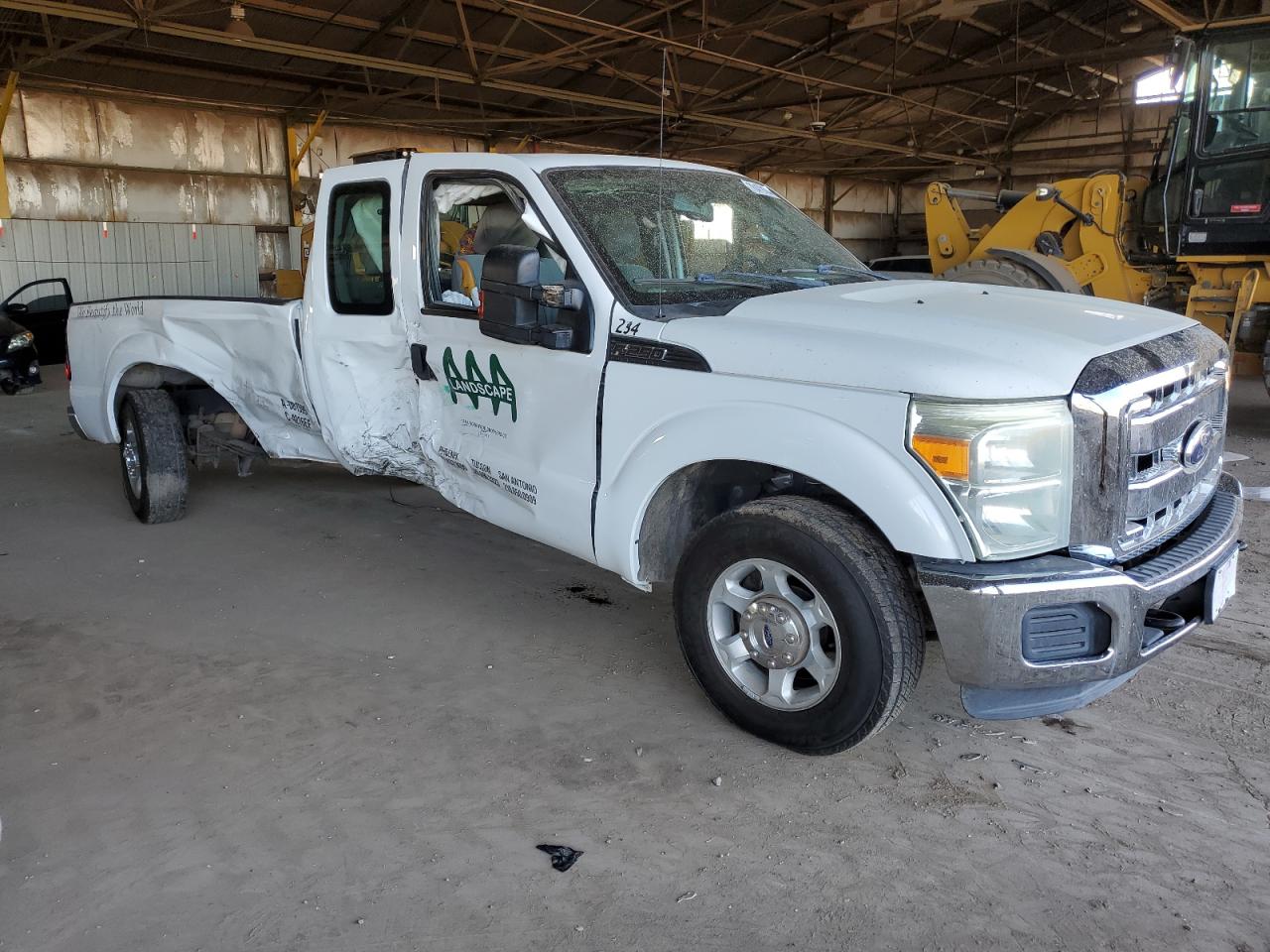 2016 Ford F250 VIN 1FT7X2A68GED47548 Copart auction photo, side damage thumbnail 4