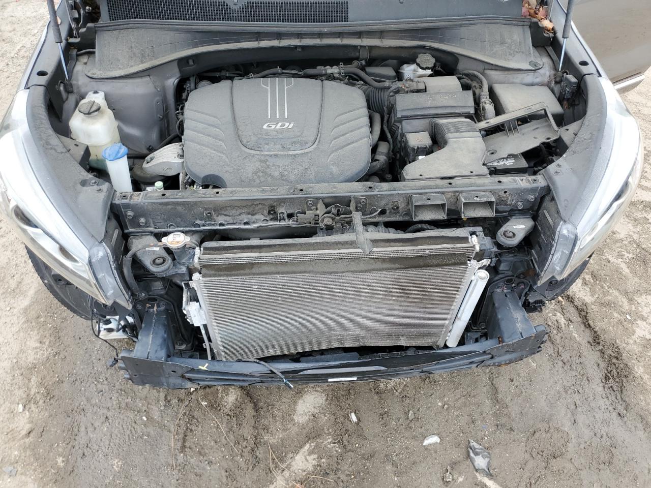 2016 KIA Sorento VIN 5XYPKDA52GG152814 Copart auction photo, front end damage thumbnail 12