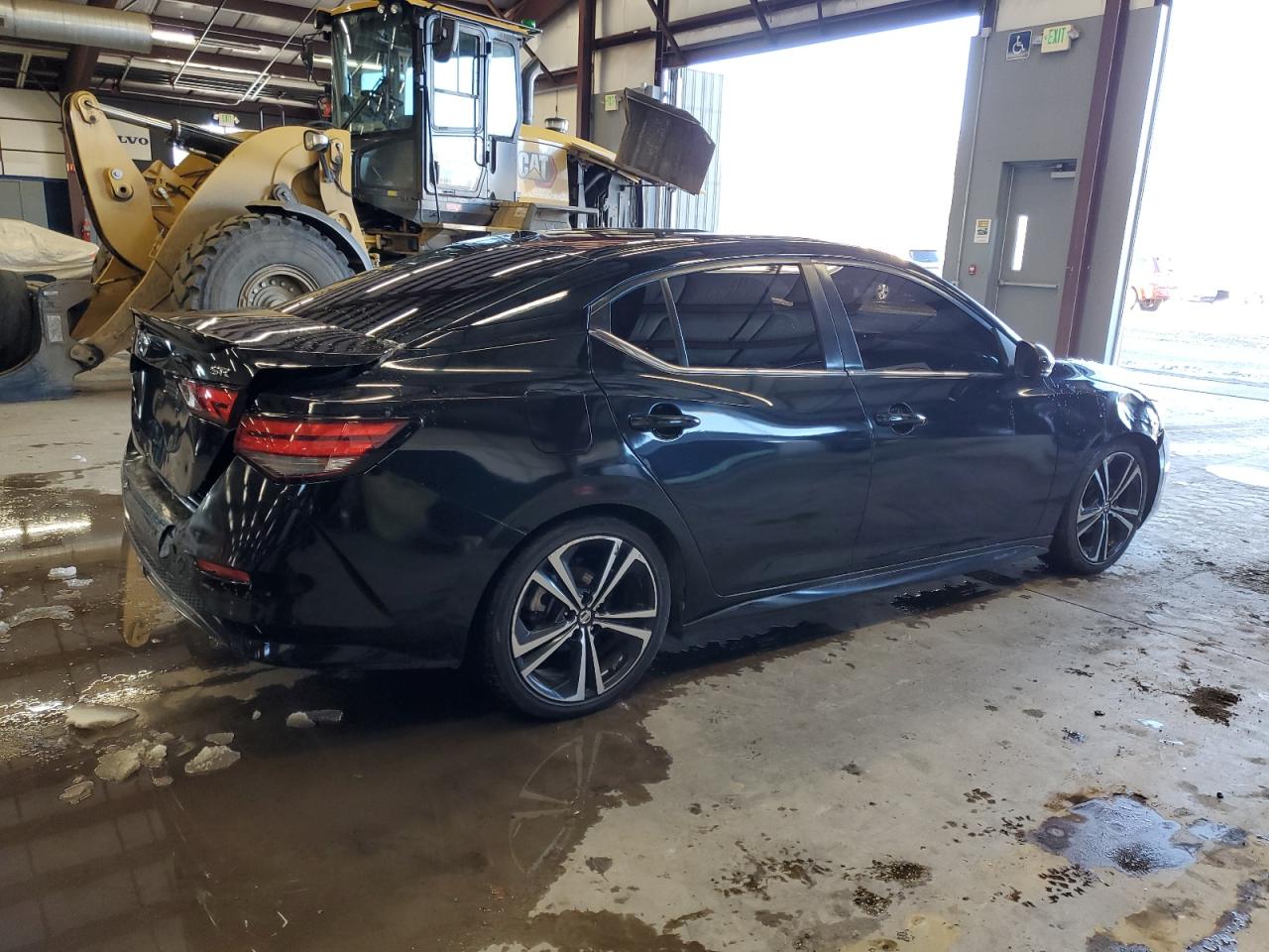 2020 Nissan Sentra VIN 3N1AB8DV7LY298675 Copart auction photo, all over / vandalism damage thumbnail 3