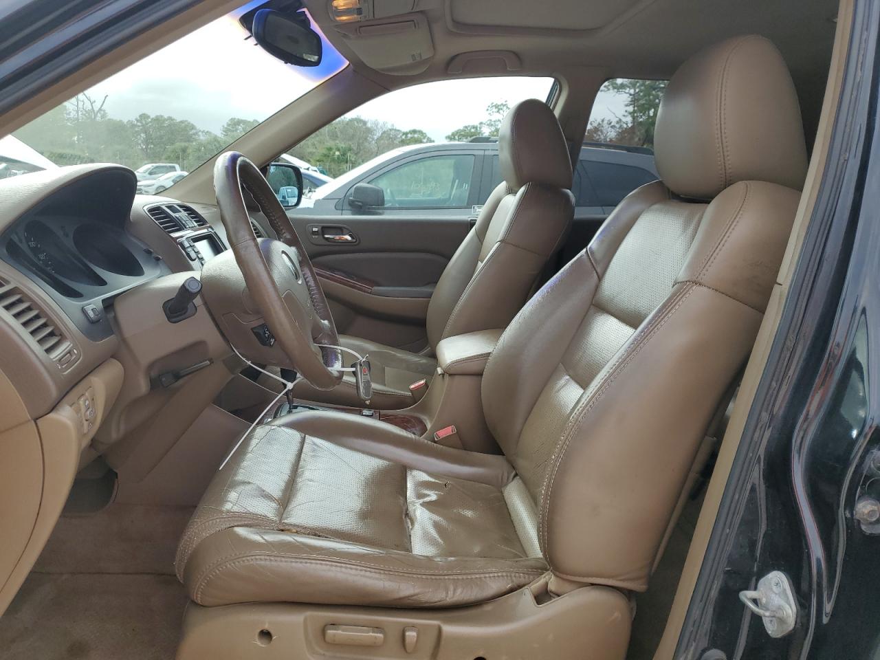 2003 Acura MDX VIN 2HNYD18833H537382 Copart auction photo, rear end / minor dent/scratches damage thumbnail 7