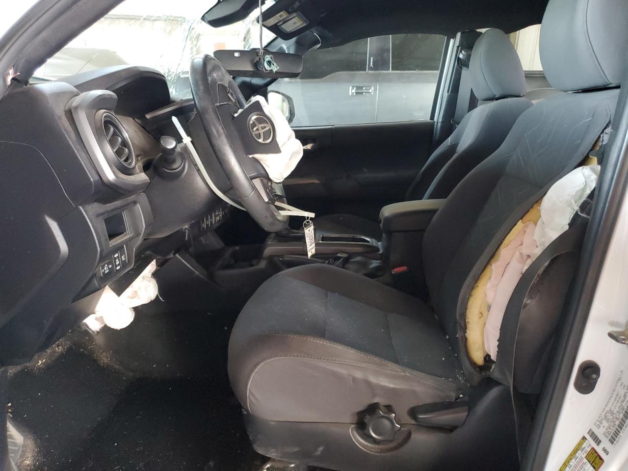 2018 Toyota Tacoma VIN 3TMCZ5ANXJM122650 Copart auction photo, frame damage / front end damage thumbnail 7