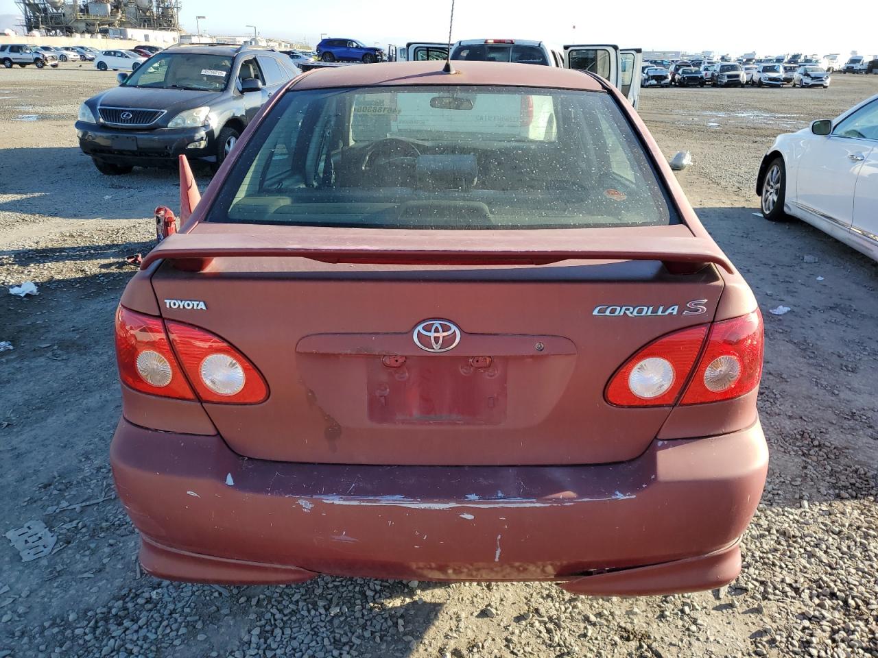 2005 Toyota Corolla VIN 1NXBR30E95Z477744 Copart auction photo, mechanical damage thumbnail 6