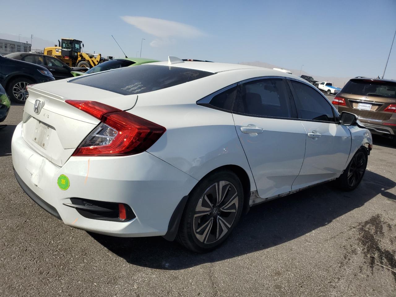 2016 Honda Civic VIN 2HGFC1F33GH631860 Copart auction photo, front end damage thumbnail 3