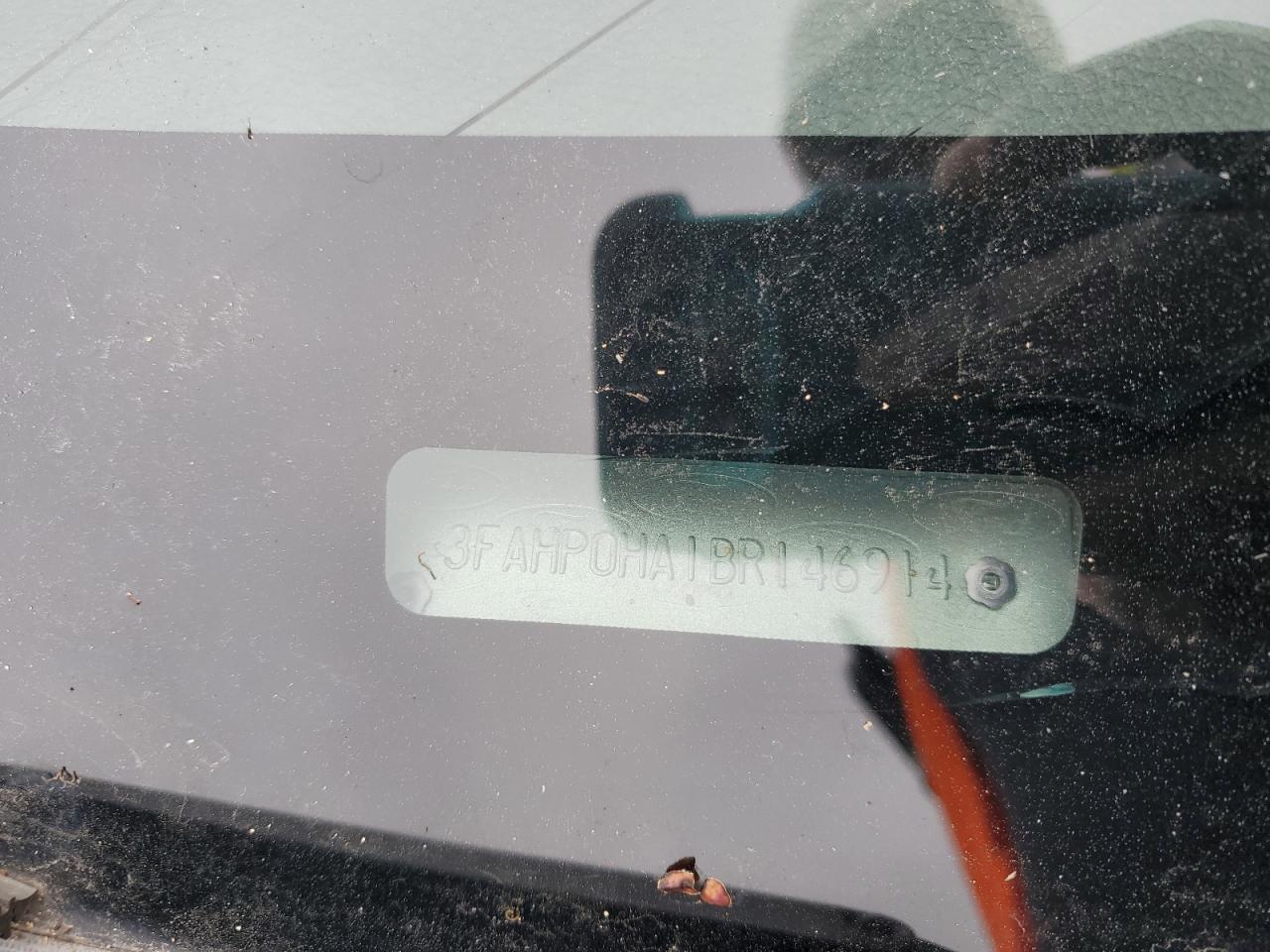 2011 Ford Fusion VIN 3FAHP0HA1BR146914 Copart auction photo, front end damage thumbnail 14