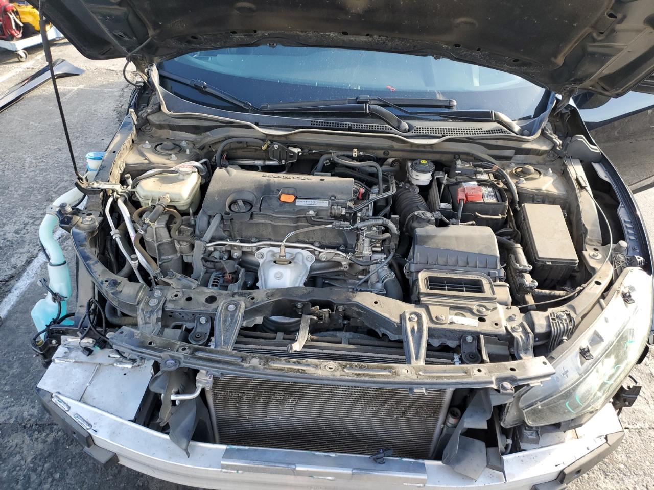 2020 Honda Civic VIN 19XFC2F89LE209288 Copart auction photo, front end damage thumbnail 11