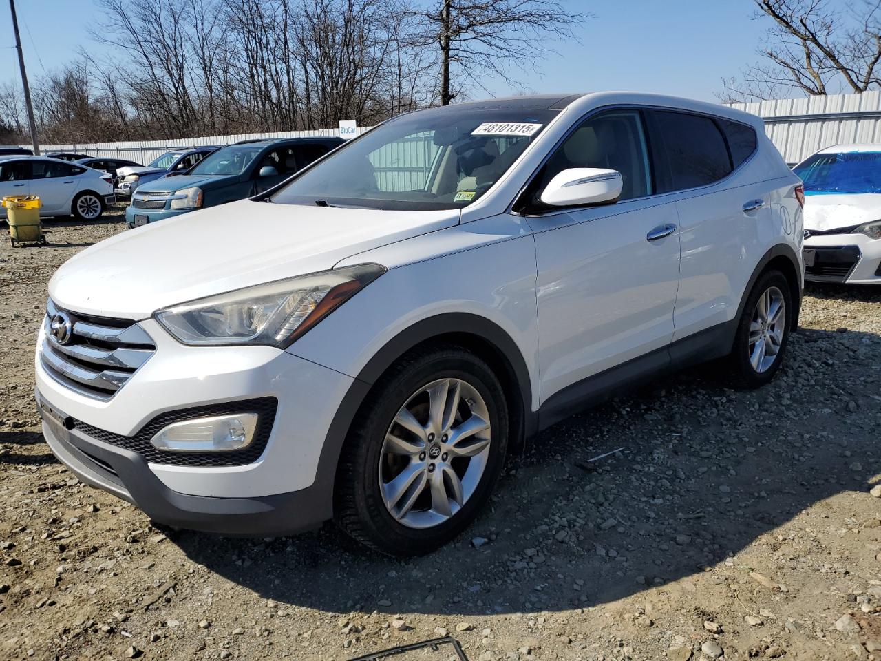 2013 Hyundai Santa Fe VIN 5XYZWDLA6DG068014
