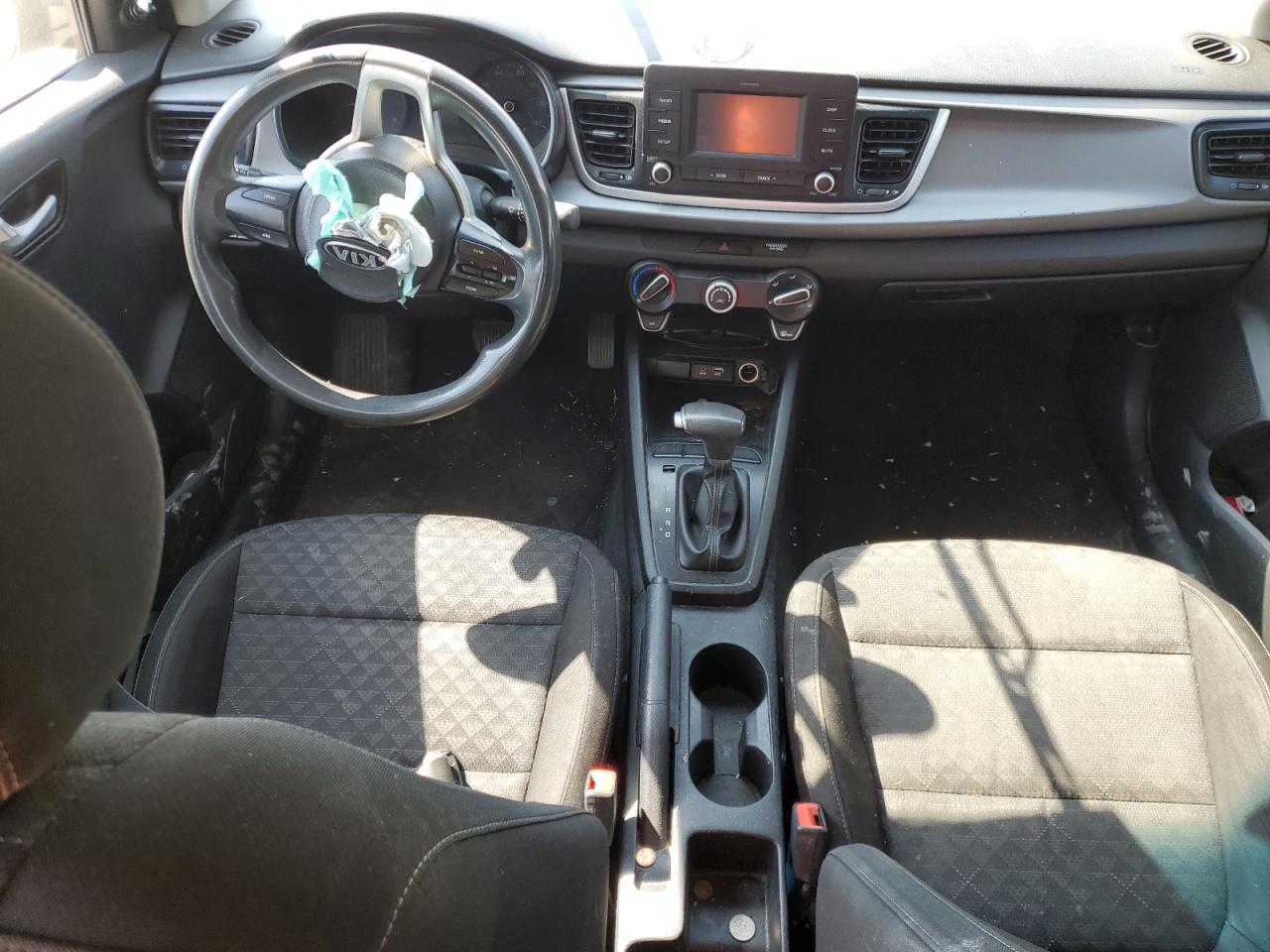 2018 KIA Rio VIN 3KPA25AB6JE074818 Copart auction photo, front end / minor dent/scratches damage thumbnail 8