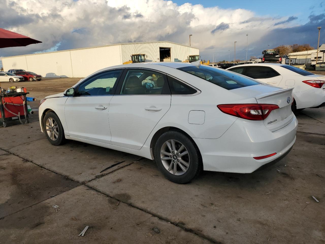 2016 Hyundai Sonata VIN 5NPE24AF7GH285724 Copart auction photo, mechanical damage thumbnail 2