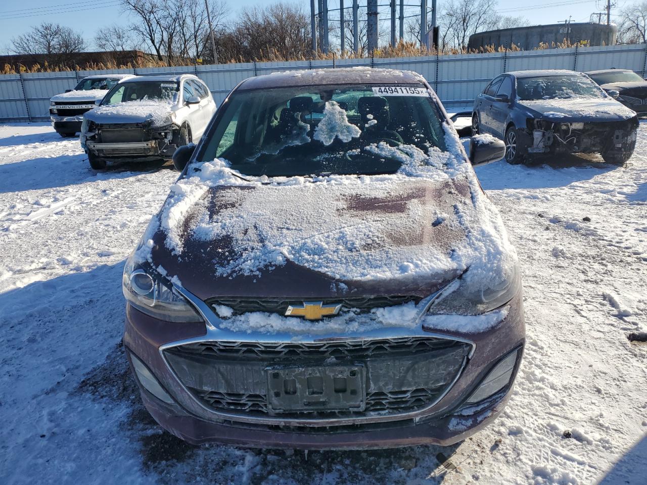 2021 Chevrolet Spark VIN KL8CB6SA7MC713071 Copart auction photo, rear end damage thumbnail 5