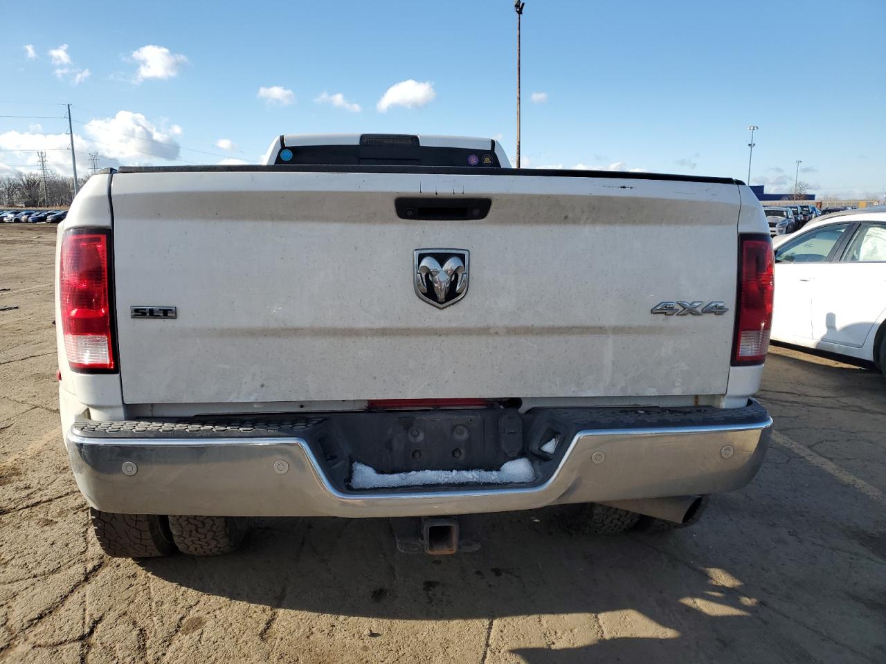 2016 RAM 3500 VIN 3C63RRHL1GG316560 Copart auction photo, front end / rear end damage thumbnail 6