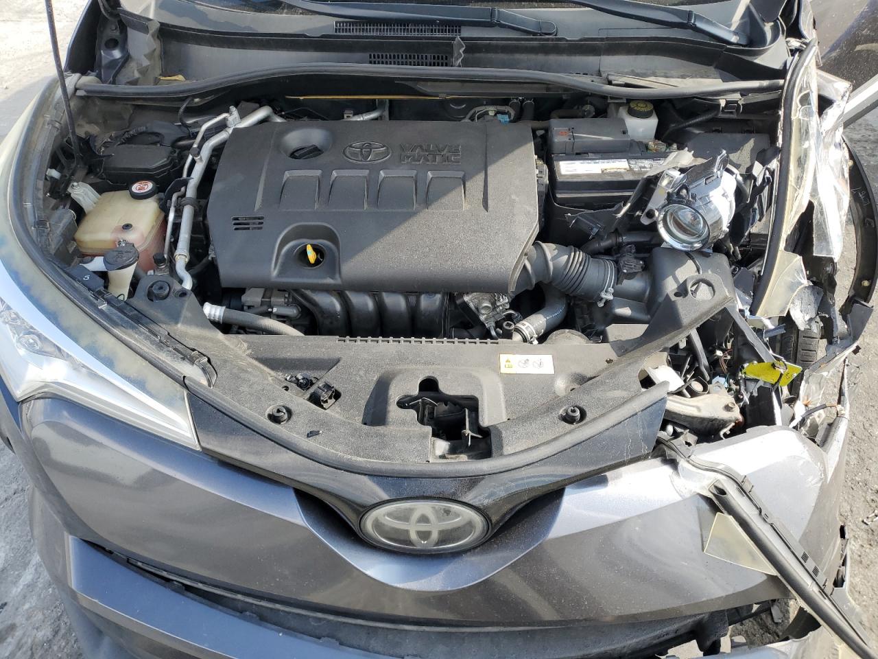 2019 Toyota C-HR VIN JTNKHMBXXK1021630 Copart auction photo, front end damage thumbnail 14