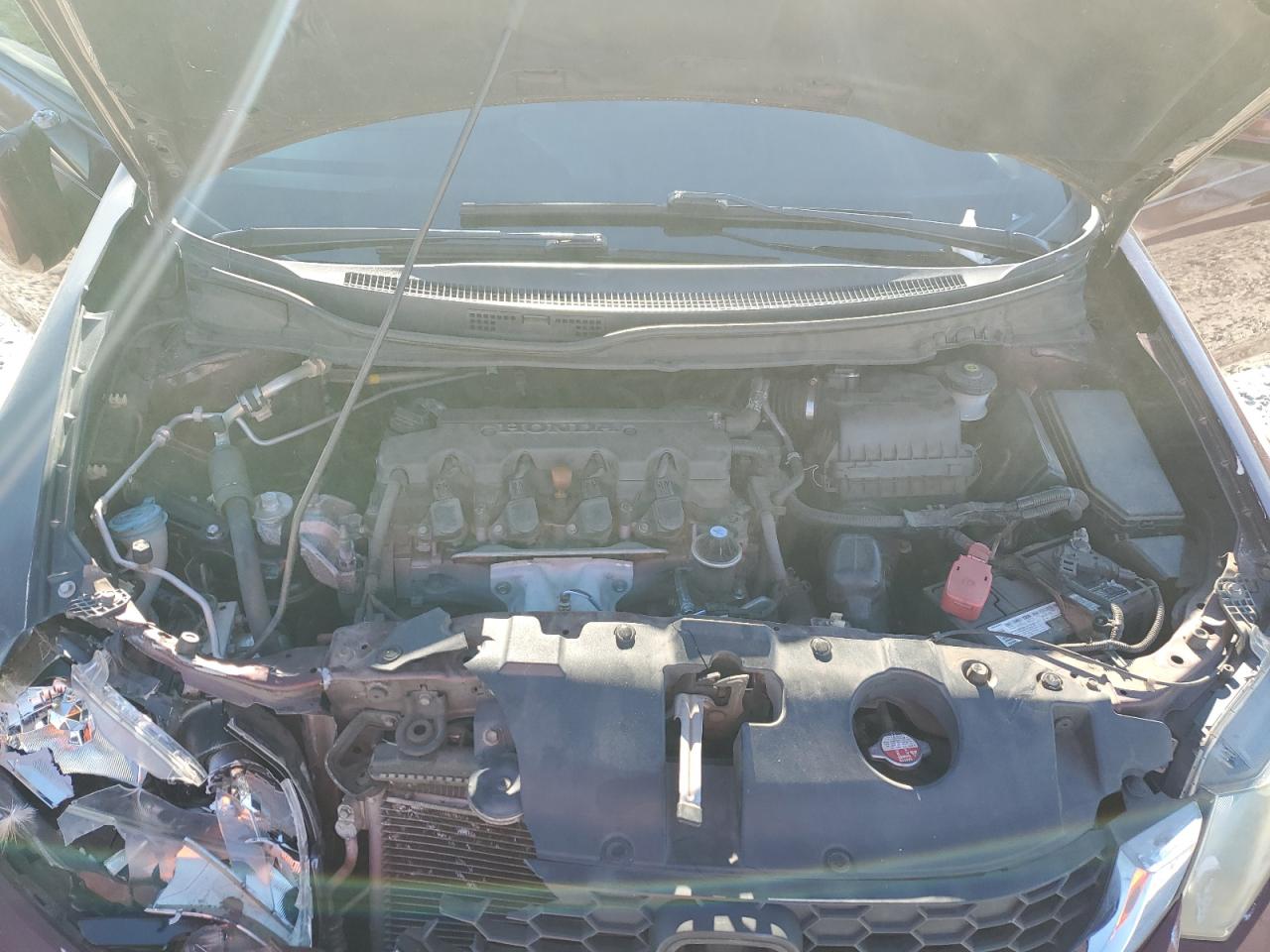 2014 Honda Civic VIN 19XFB2F5XEE016868 Copart auction photo, front end damage thumbnail 11