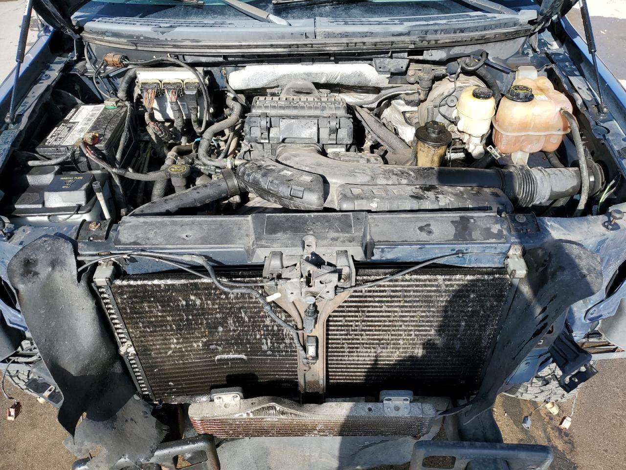 2008 Ford F-150 VIN 1FTPW12V28FA90627 Copart auction photo, front end damage thumbnail 11