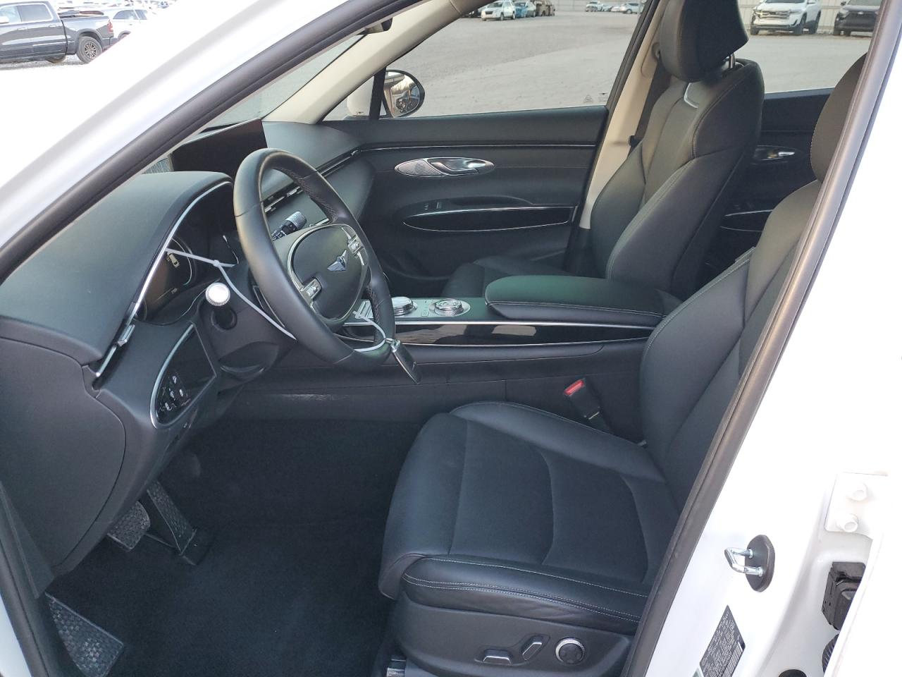 2022 Genesis Gv70 VIN KMUMADTB7NU024005 Copart auction photo, front end / side damage thumbnail 7
