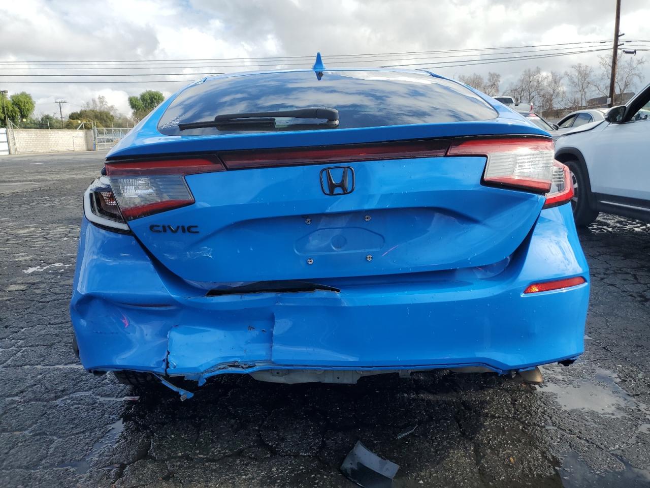 2022 Honda Civic VIN 19XFL2H88NE009793 Copart auction photo, front end / rear end damage thumbnail 6