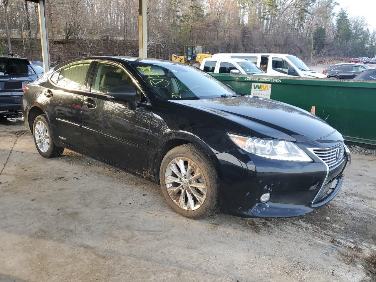 2015 Lexus ES VIN JTHBW1GG5F2092864 Copart auction photo, front end damage thumbnail 4