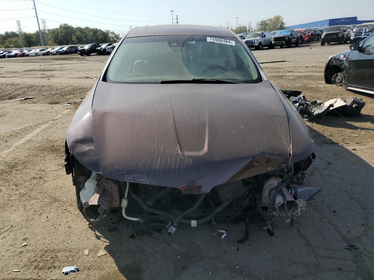 2009 Lincoln MKS VIN 1LNHM93R29G613033 Copart auction photo, front end / all over damage thumbnail 5