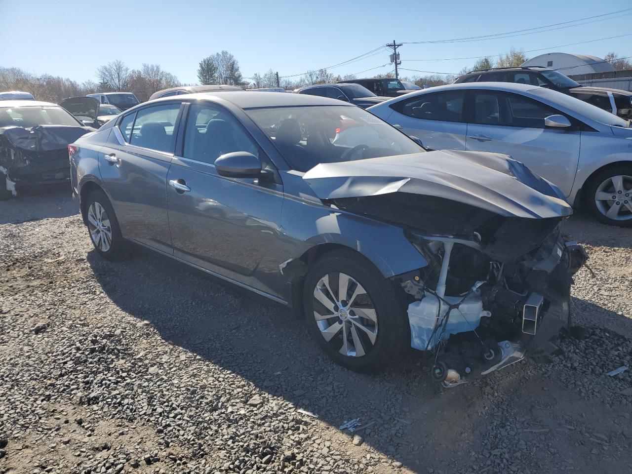 2021 Nissan Altima VIN 1N4BL4BV8MN378954 Copart auction photo, front end / side damage thumbnail 4
