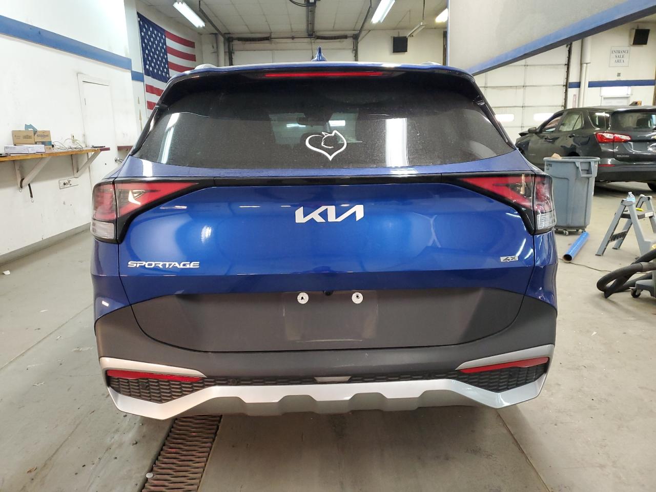 2023 KIA Sportage VIN 5XYK3CAF7PG014213 Copart auction photo, front end damage thumbnail 6