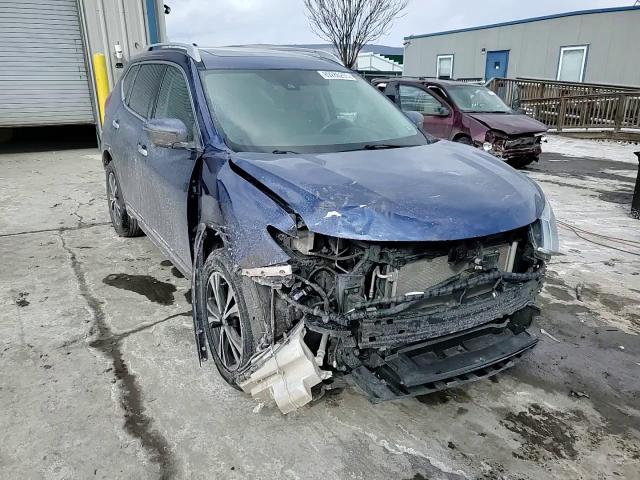 2017 Nissan Rogue VIN 5N1AT2MVXHC887285 Copart auction photo, front end / side damage thumbnail 15