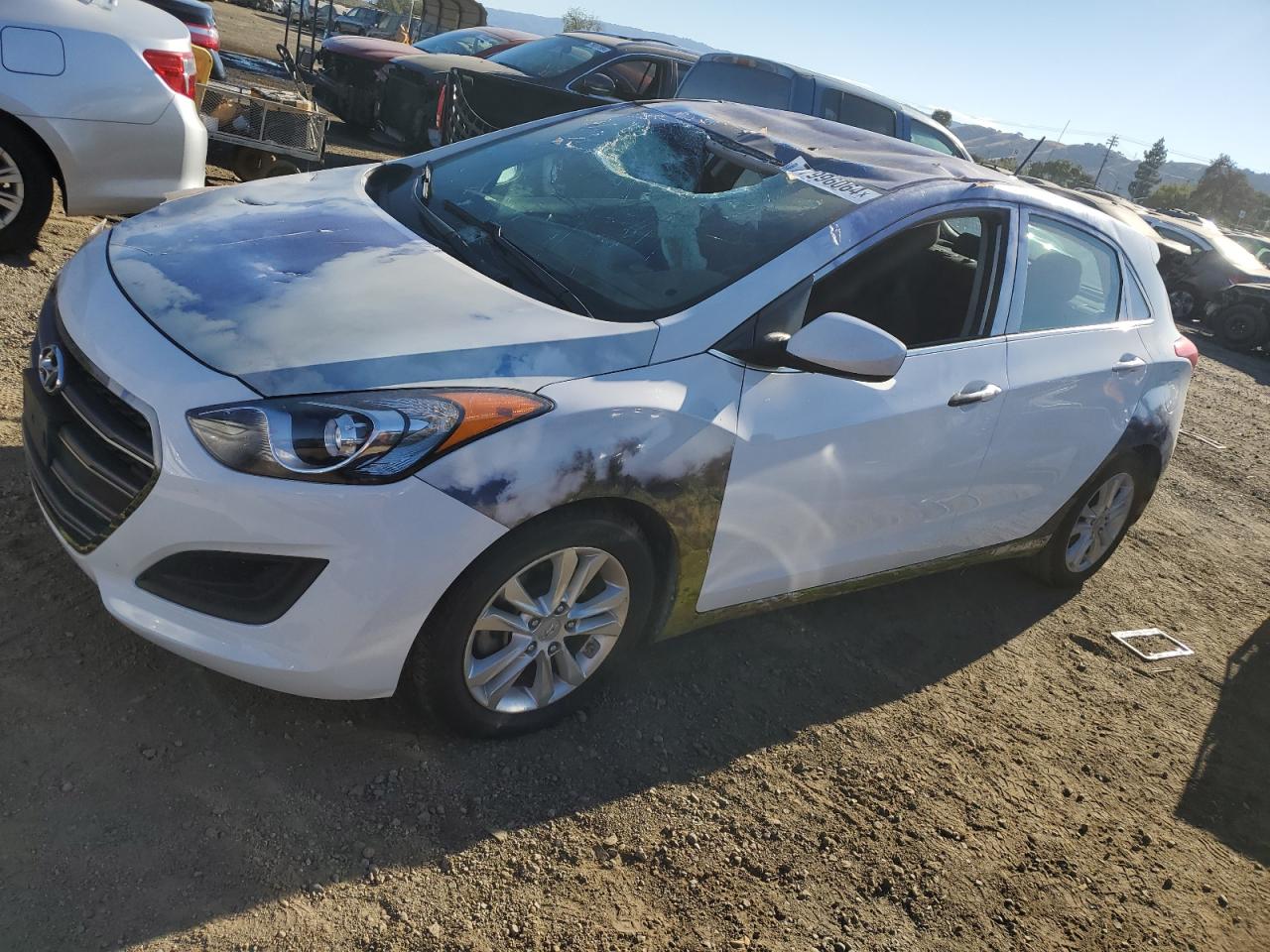 2017 Hyundai Elantra VIN KMHD35LH6HU381540