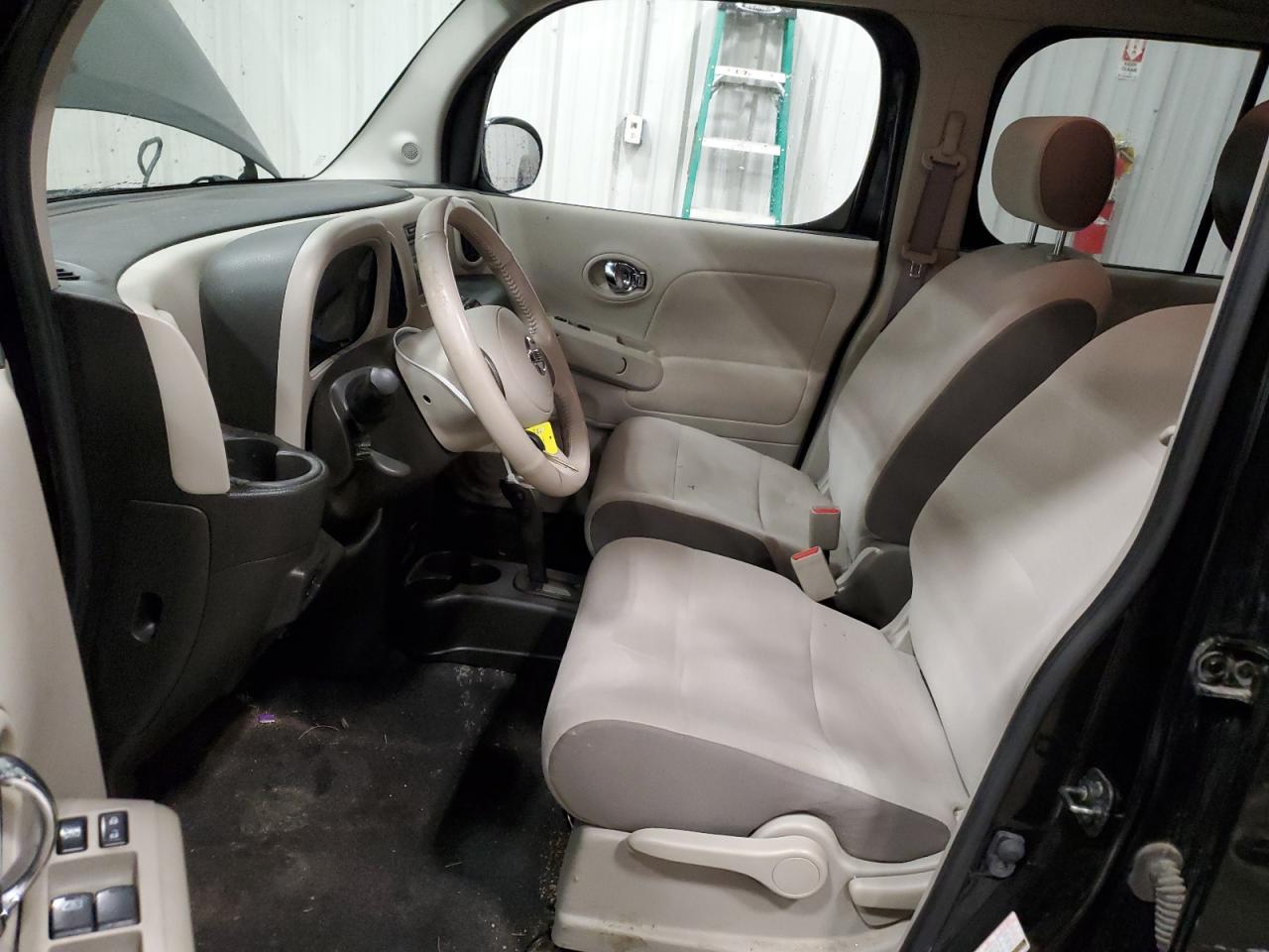 2011 Nissan Cube VIN JN8AZ2KR9BT202570 Copart auction photo, front end / side damage thumbnail 7