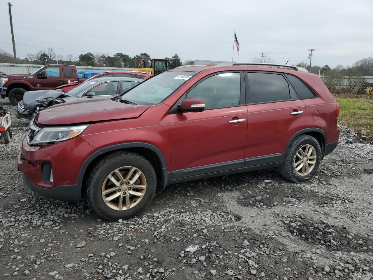 2015 KIA Sorento VIN 5XYKT4A69FG623646