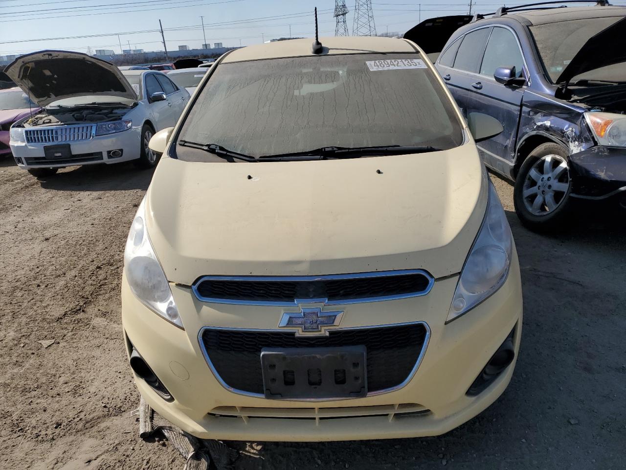 2014 Chevrolet Spark VIN KL8CB6S96EC423234 Copart auction photo, normal wear damage thumbnail 5