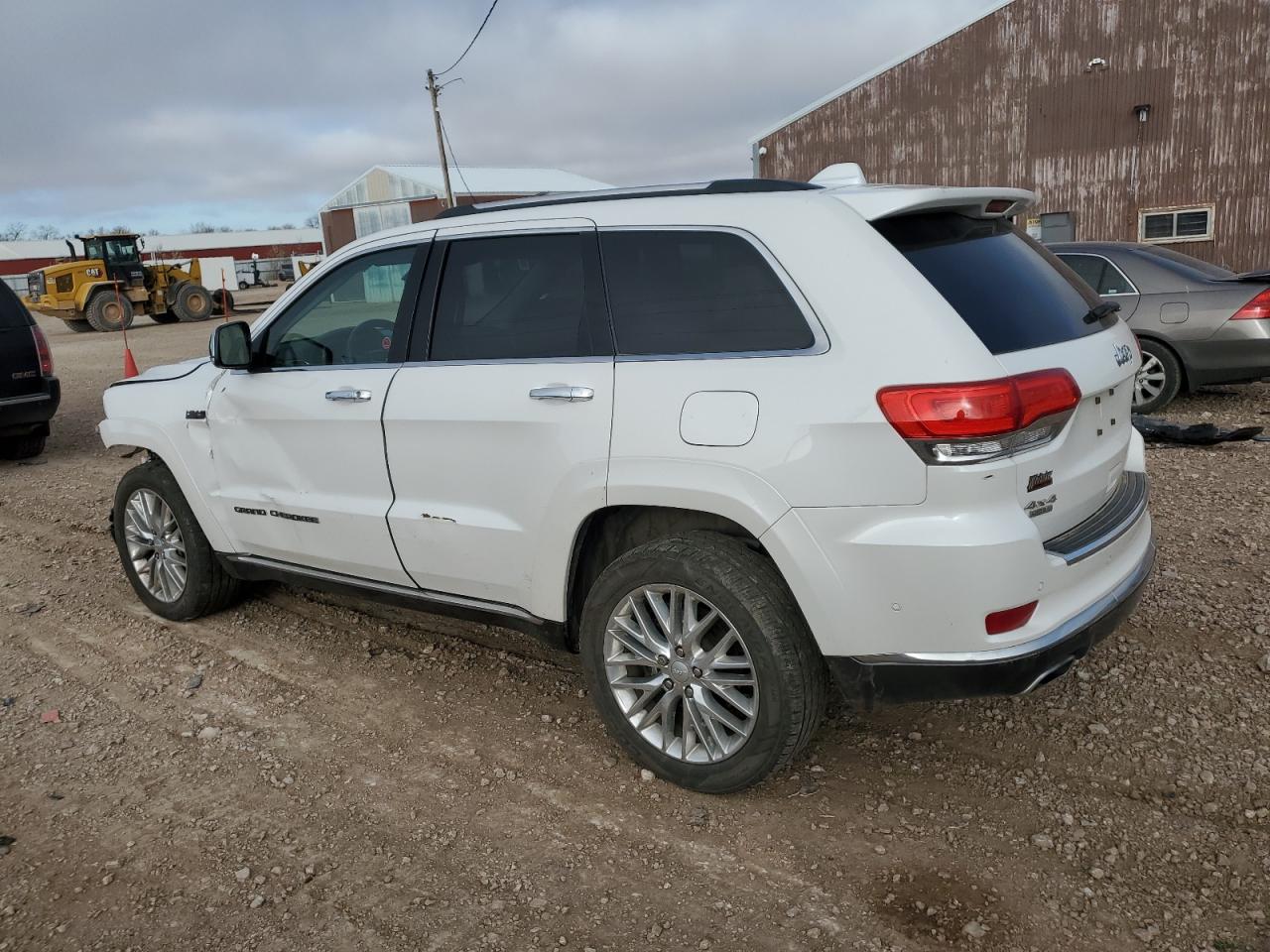 2017 Jeep Grand Cherokee VIN 1C4RJFJTXHC963613 Copart auction photo, front end / side damage thumbnail 2