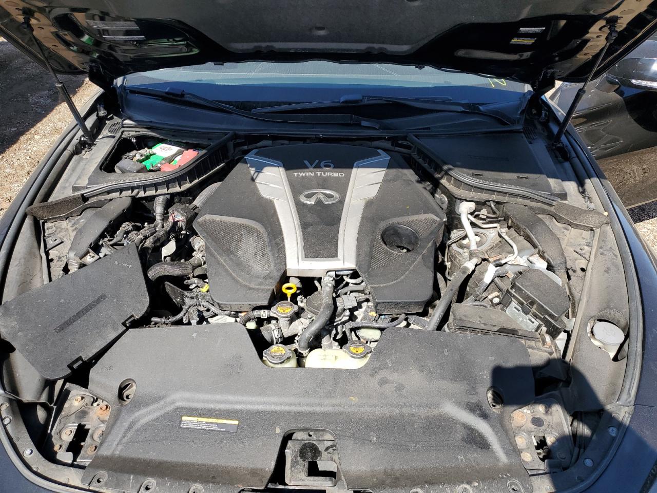 2017 Infiniti Q60 VIN JN1EV7EL3HM552909 Copart auction photo, front end damage thumbnail 11