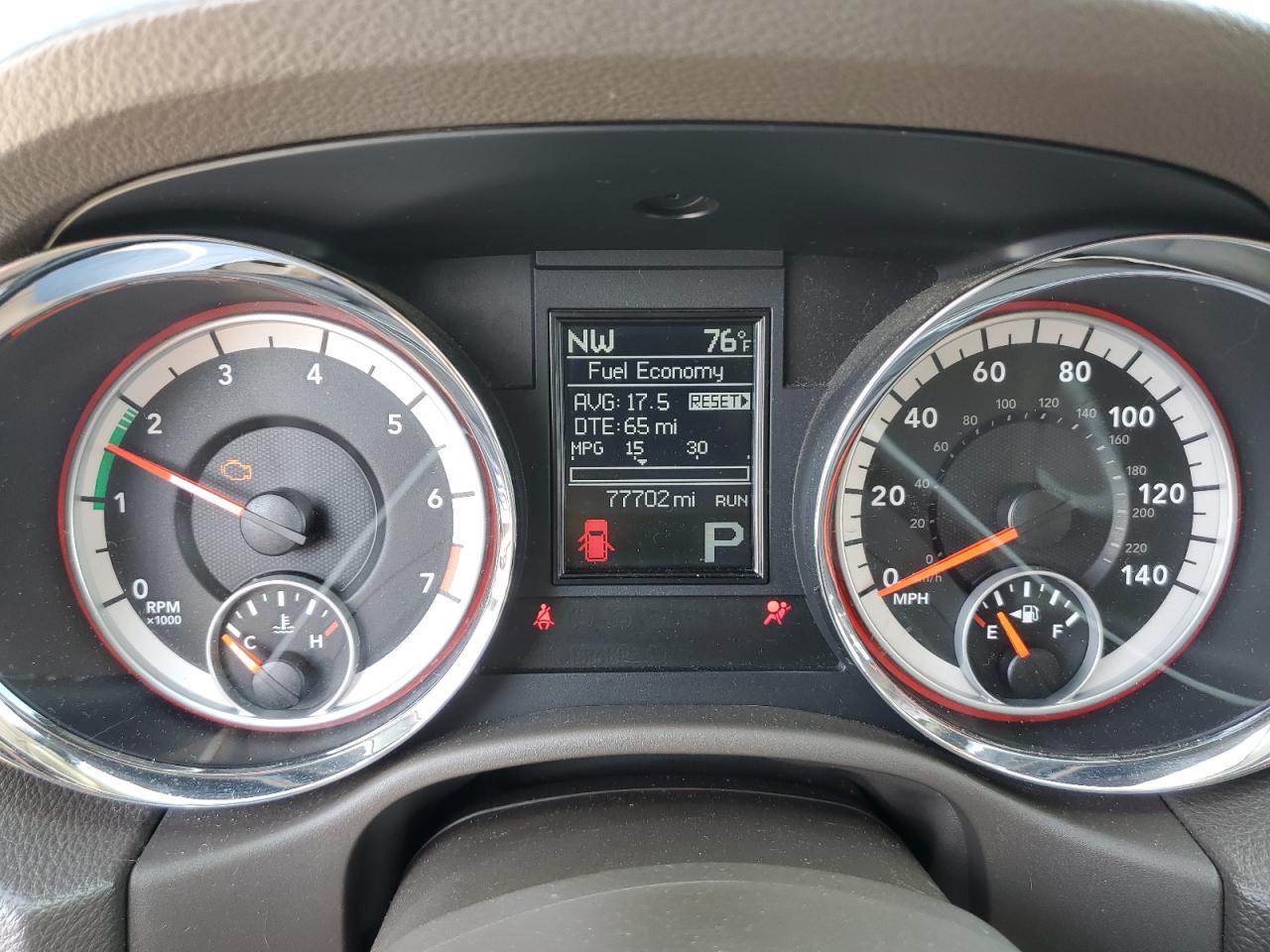 2011 Dodge Durango VIN 1D4RD2GG5BC616629 Copart auction photo, side damage thumbnail 9