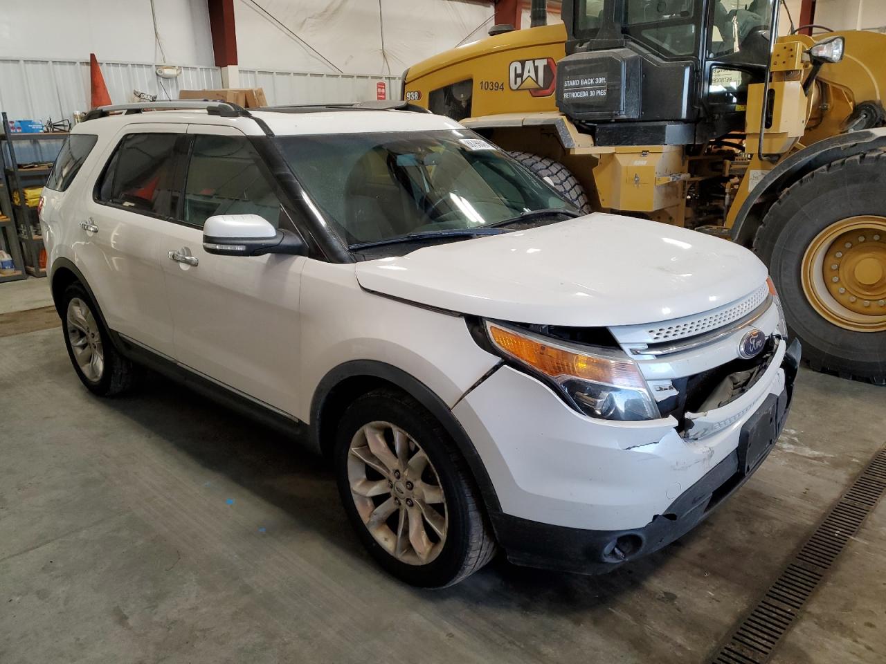 2014 Ford Explorer VIN 1FM5K8F89EGB72100 Copart auction photo, front end damage thumbnail 4
