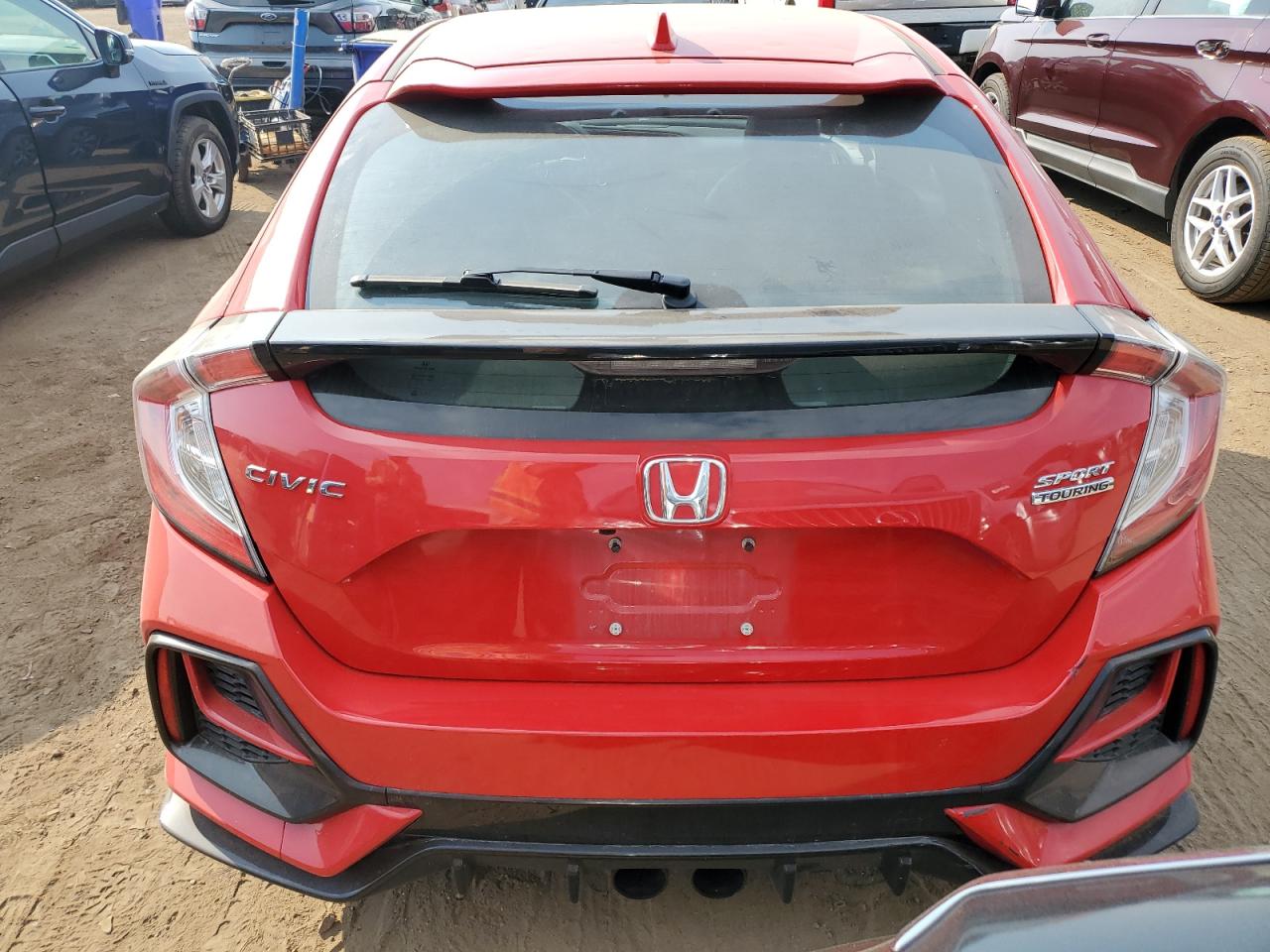 2020 Honda Civic VIN SHHFK7H98LU209863 Copart auction photo, hail damage thumbnail 6