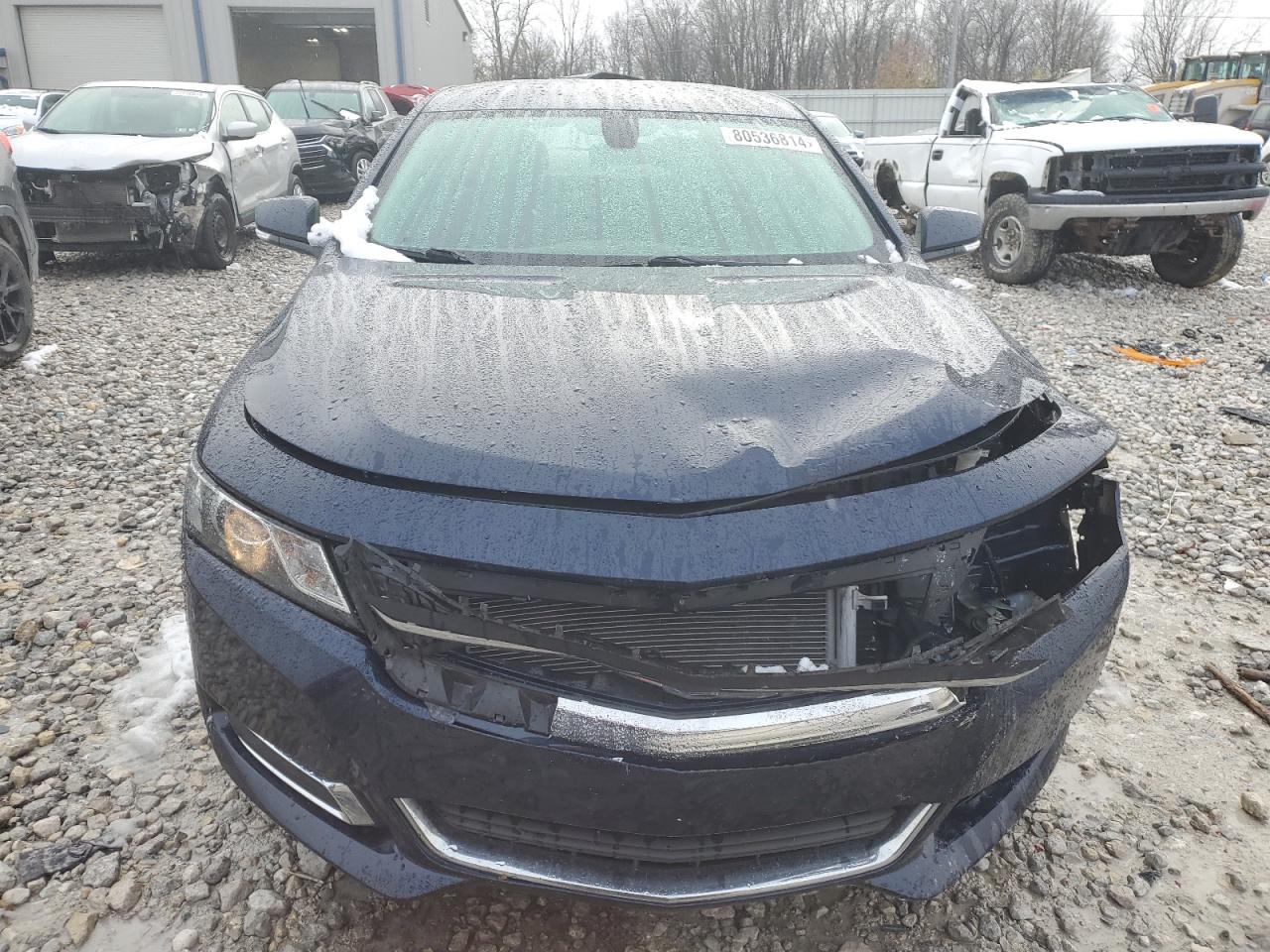 2017 Chevrolet Impala VIN 2G1105S34H9156805 Copart auction photo, front end damage thumbnail 5
