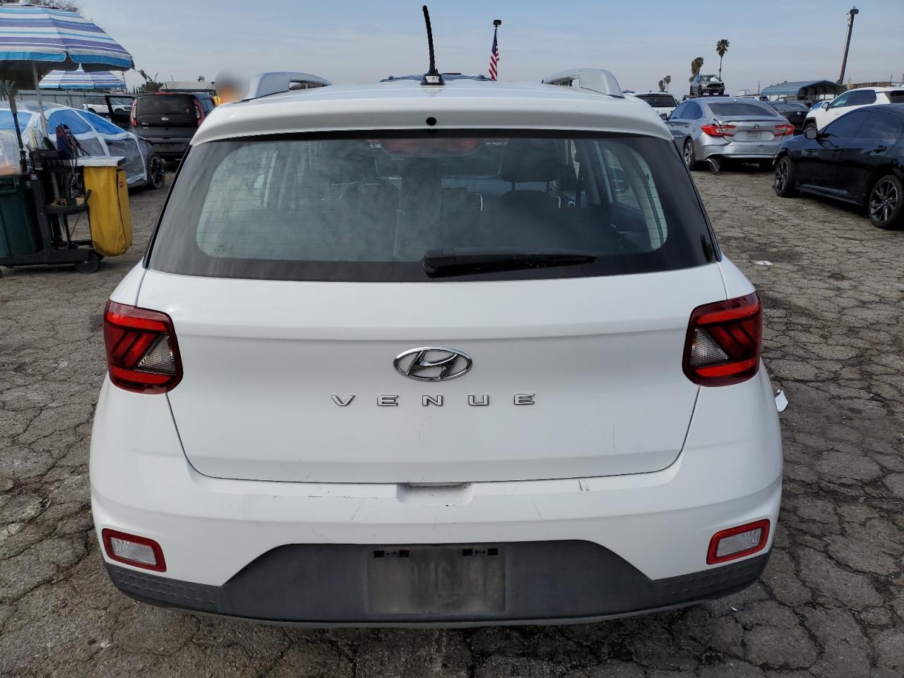 2023 Hyundai Venue VIN KMHRC8A34PU251091 Copart auction photo, side / front end damage thumbnail 6