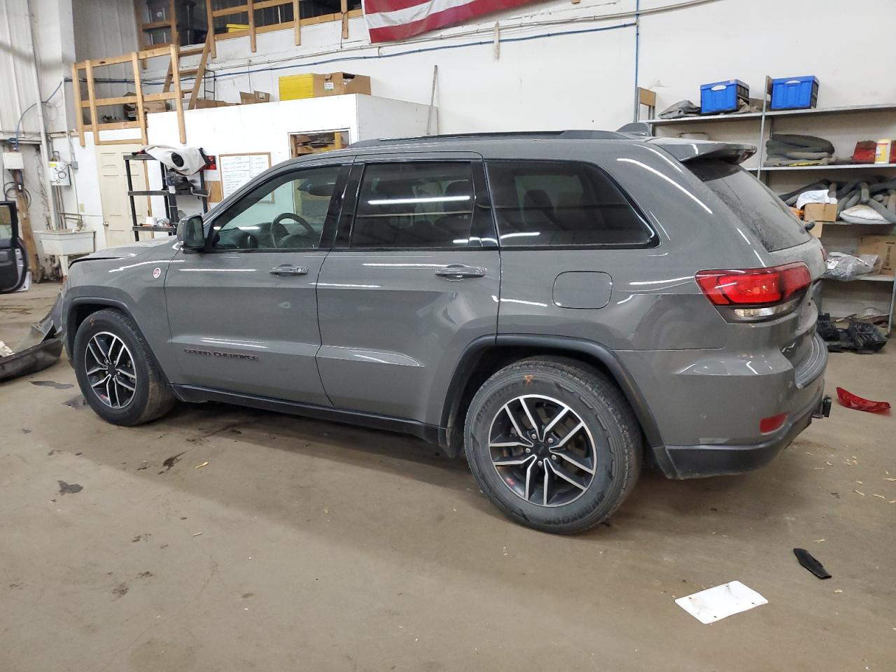 2019 Jeep Grand Cherokee VIN 1C4RJFLGXKC727518 Copart auction photo, front end damage thumbnail 2