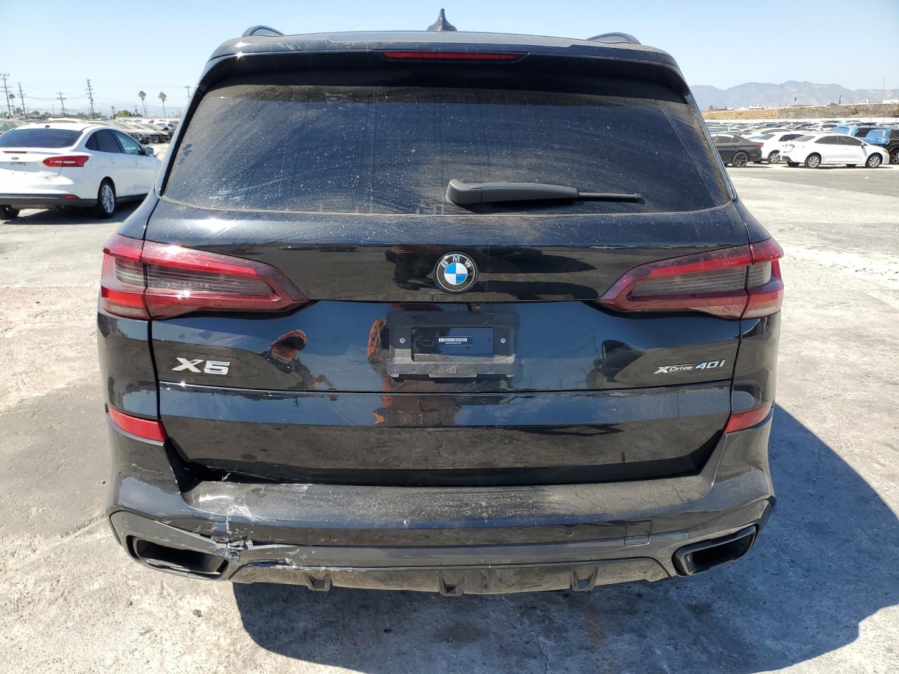 2022 BMW X5 VIN 5UXCR6C0XN9N37350 Copart auction photo, all over damage thumbnail 6