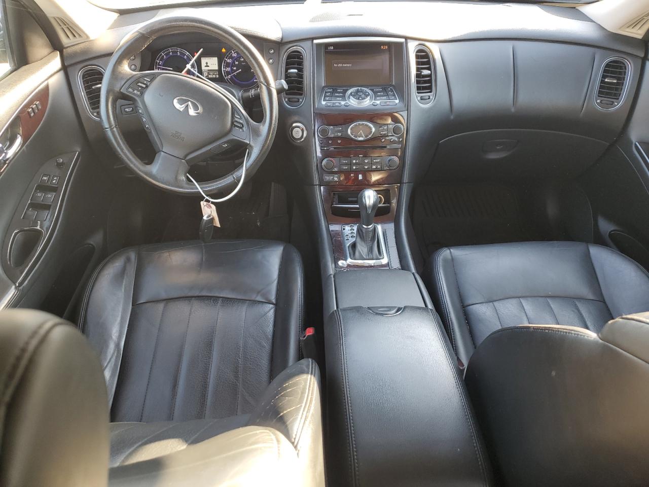2012 Infiniti EX VIN JN1AJ0HR1CM450759 Copart auction photo, rear end damage thumbnail 8