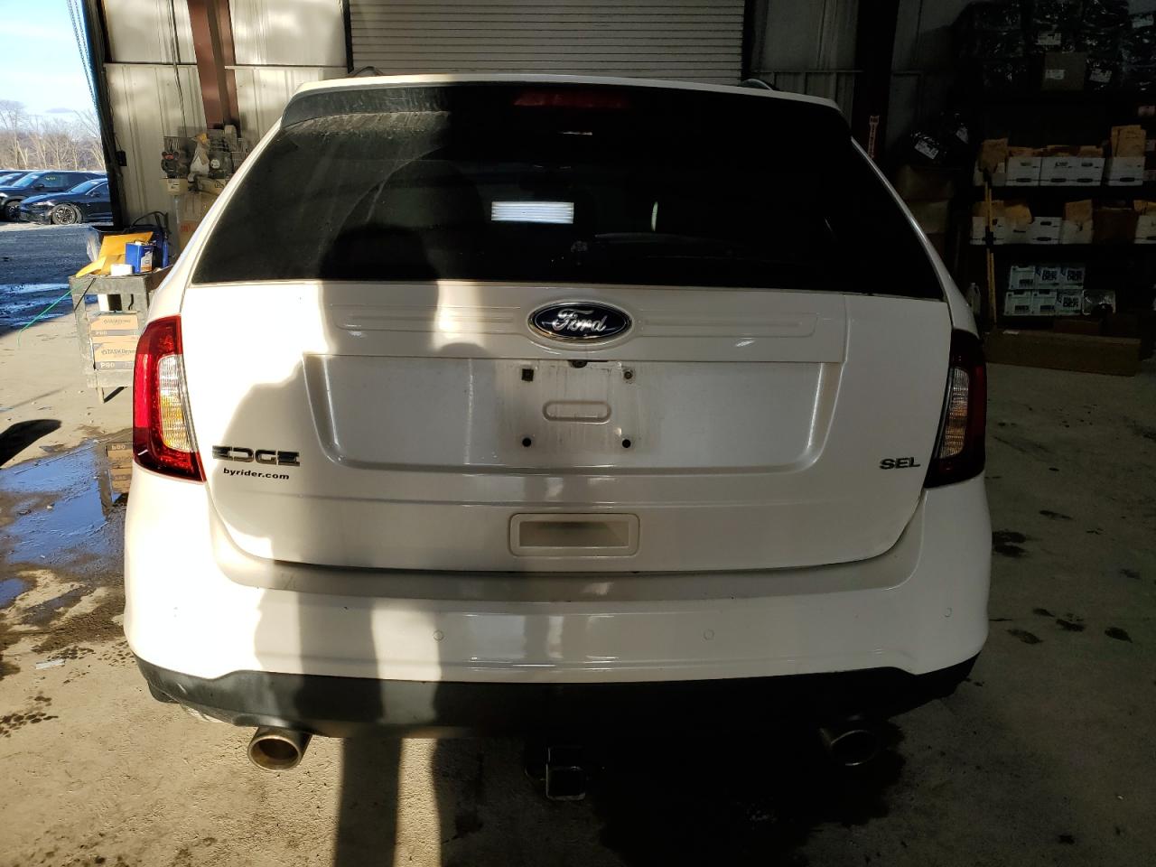 2013 Ford Edge VIN 2FMDK3JC1DBA20991 Copart auction photo, front end / side damage thumbnail 6