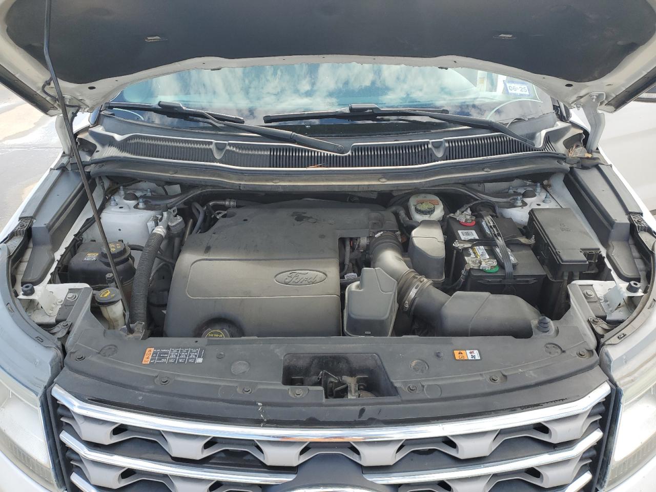 2017 Ford Explorer VIN 1FM5K7D86HGB39511 Copart auction photo, rear end damage thumbnail 14