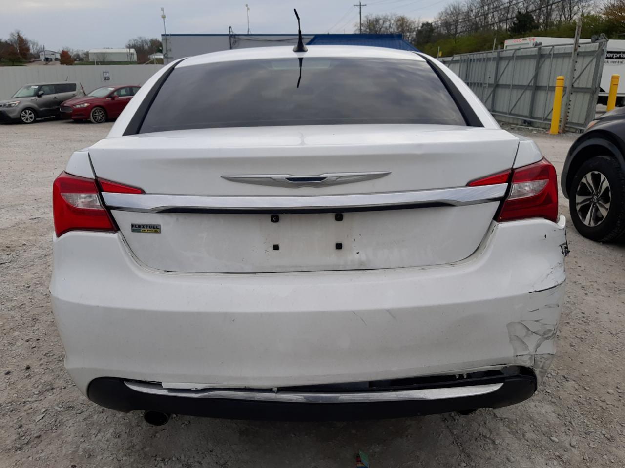 2013 Chrysler 200 VIN 1C3CCBBG5DN531816 Copart auction photo, rear end damage thumbnail 6