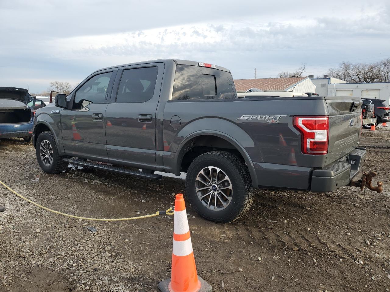 2018 Ford F-150 VIN 1FTEW1EPXJFB24839 Copart auction photo, side damage thumbnail 2