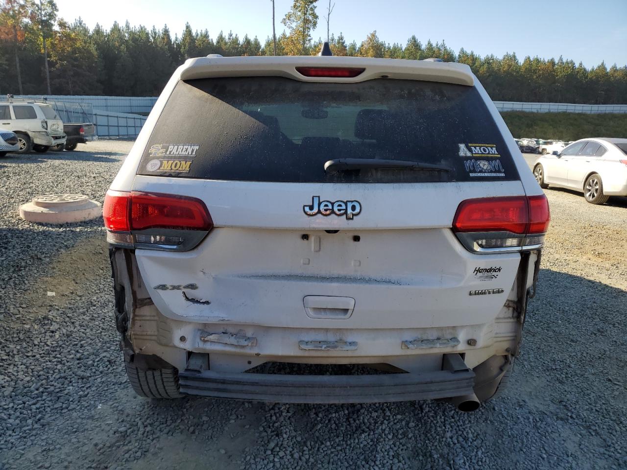 2017 Jeep Grand Cherokee VIN 1C4RJFBG4HC649473 Copart auction photo, rear end damage thumbnail 6