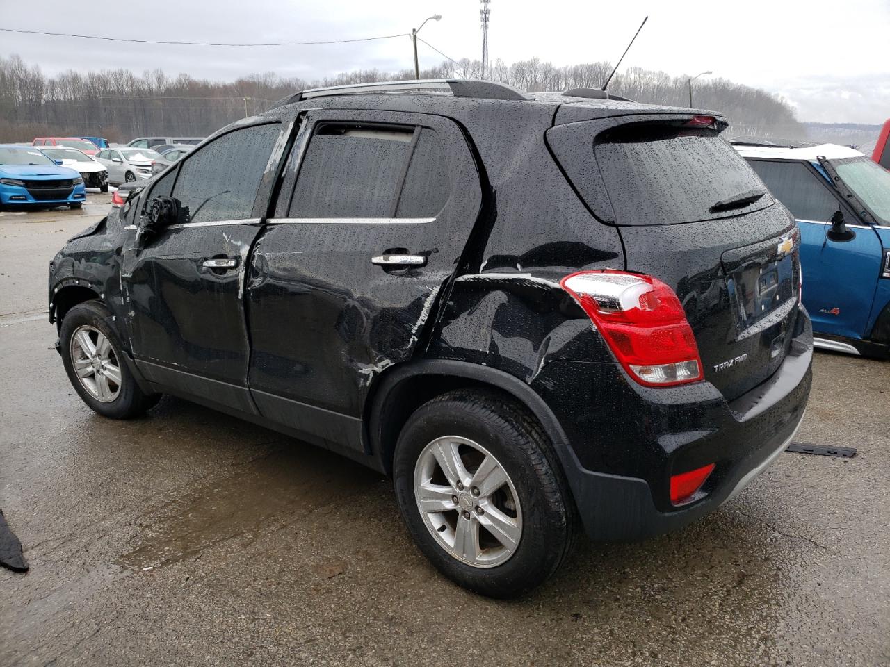 2018 Chevrolet Trax VIN 3GNCJPSB5JL371037 Copart auction photo, rollover / all over damage thumbnail 2
