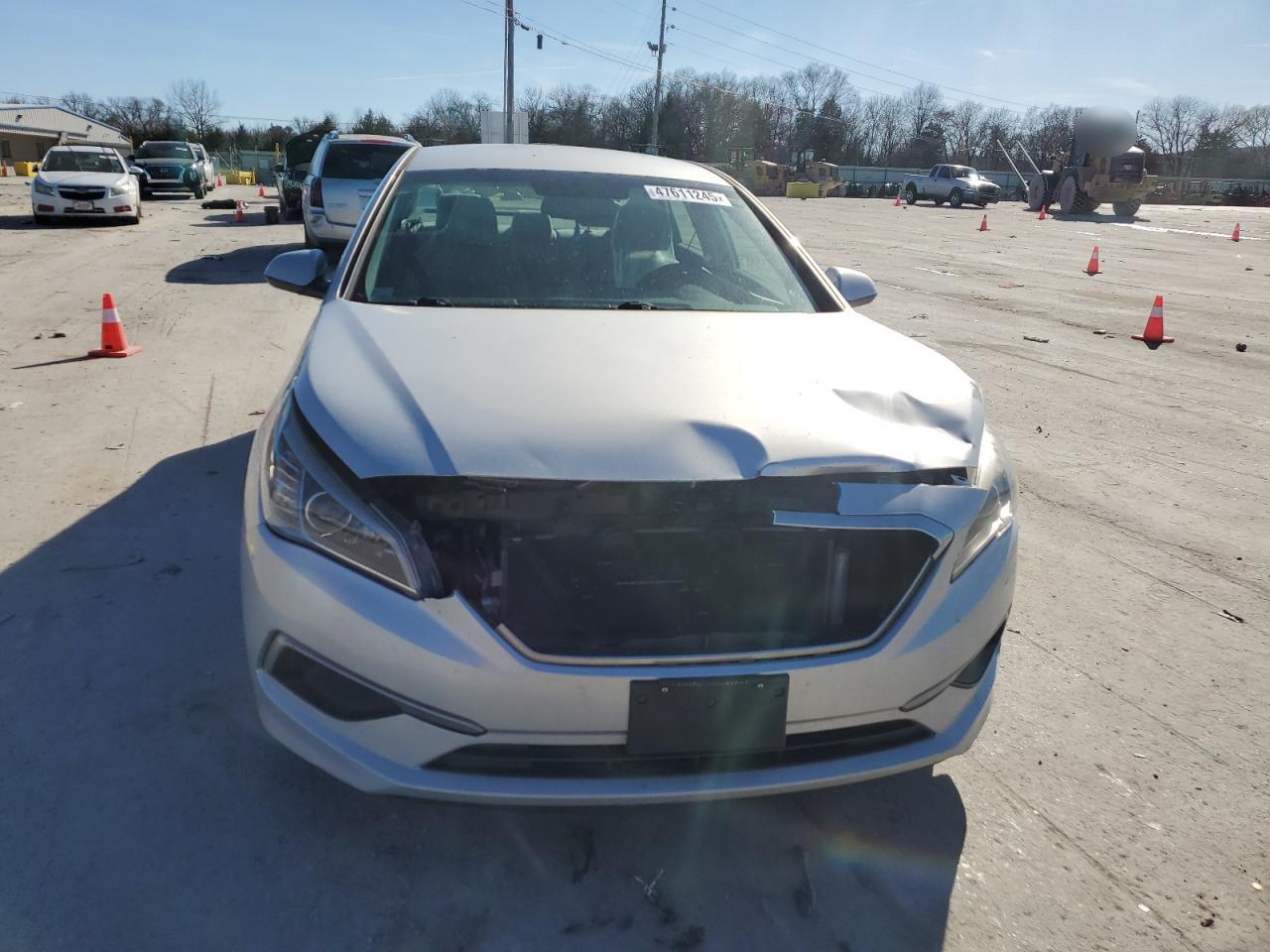 2017 Hyundai Sonata VIN 5NPE24AF7HH583420 Copart auction photo, front end damage thumbnail 5