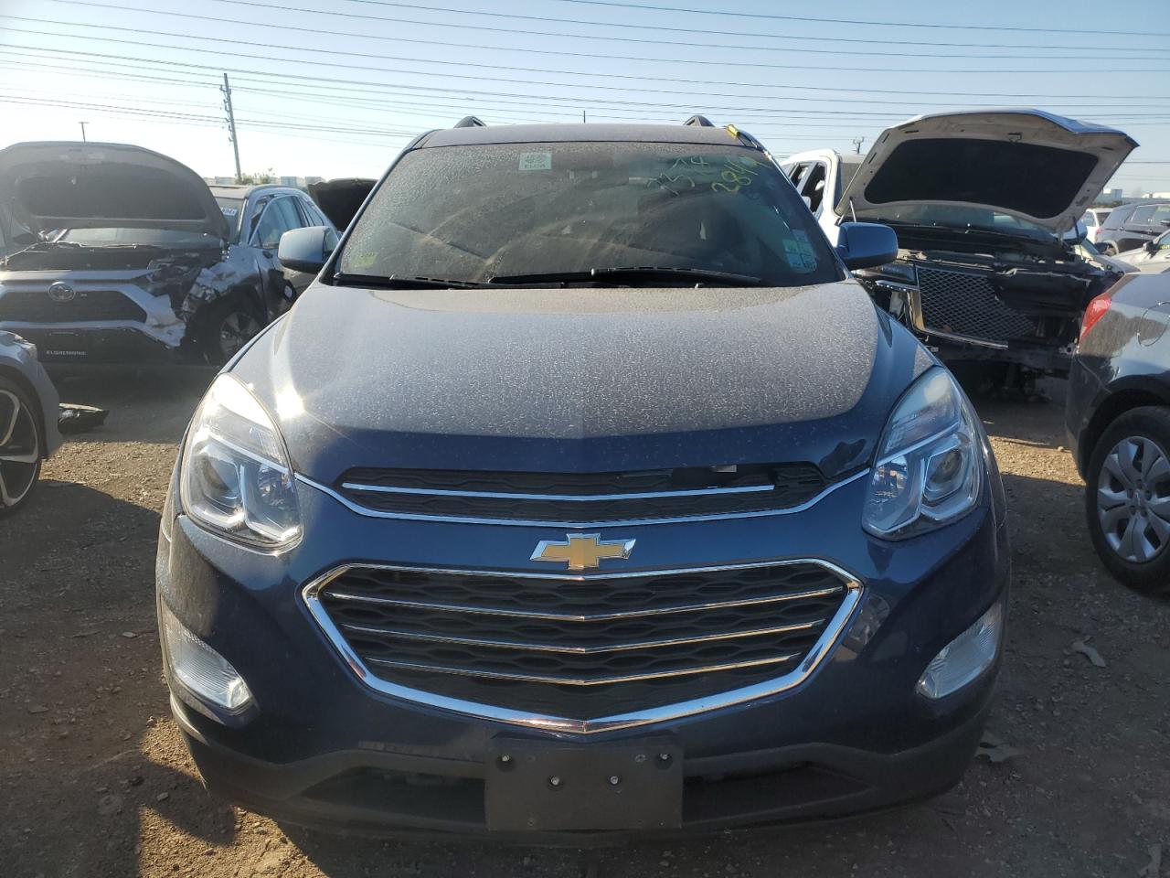 2017 Chevrolet Equinox VIN 2GNALCEK0H6254048 Copart auction photo, side damage thumbnail 5